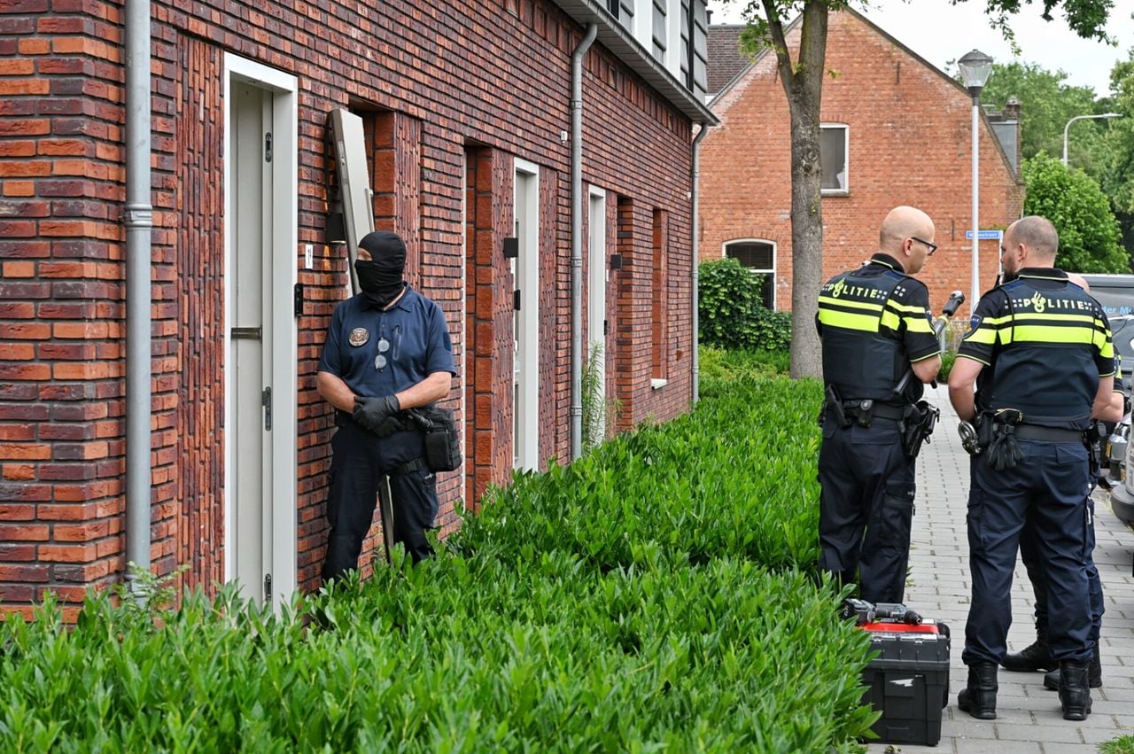 Een grote politieactie in de regio Tilburg.
