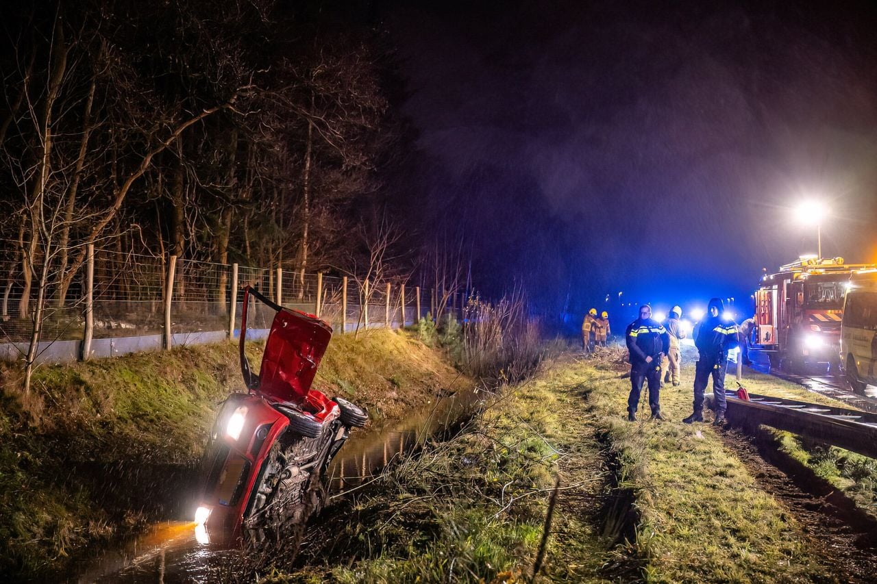 Brandweer, politie en ambulance werden gemobiliseerd (foto: Jack Brekelmans/SQ Vision).