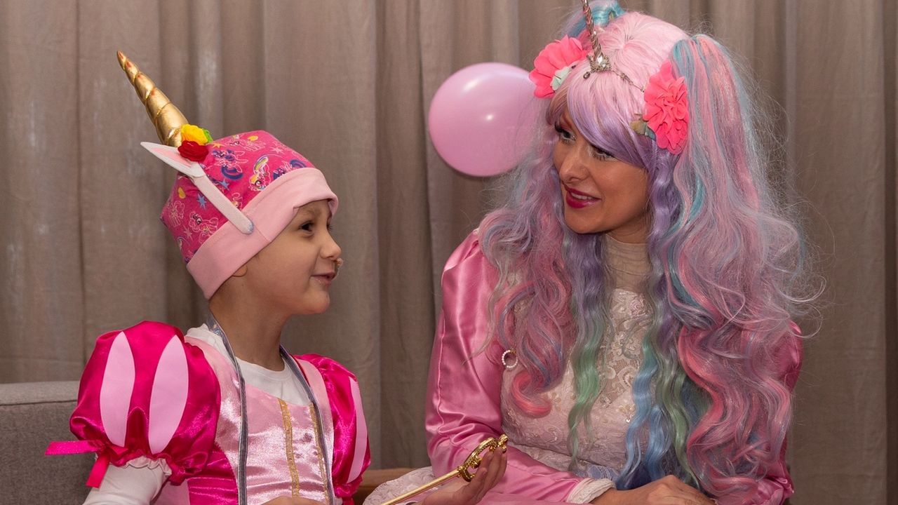 Nomi tijdens haar wensdag, foto: Make a Wish