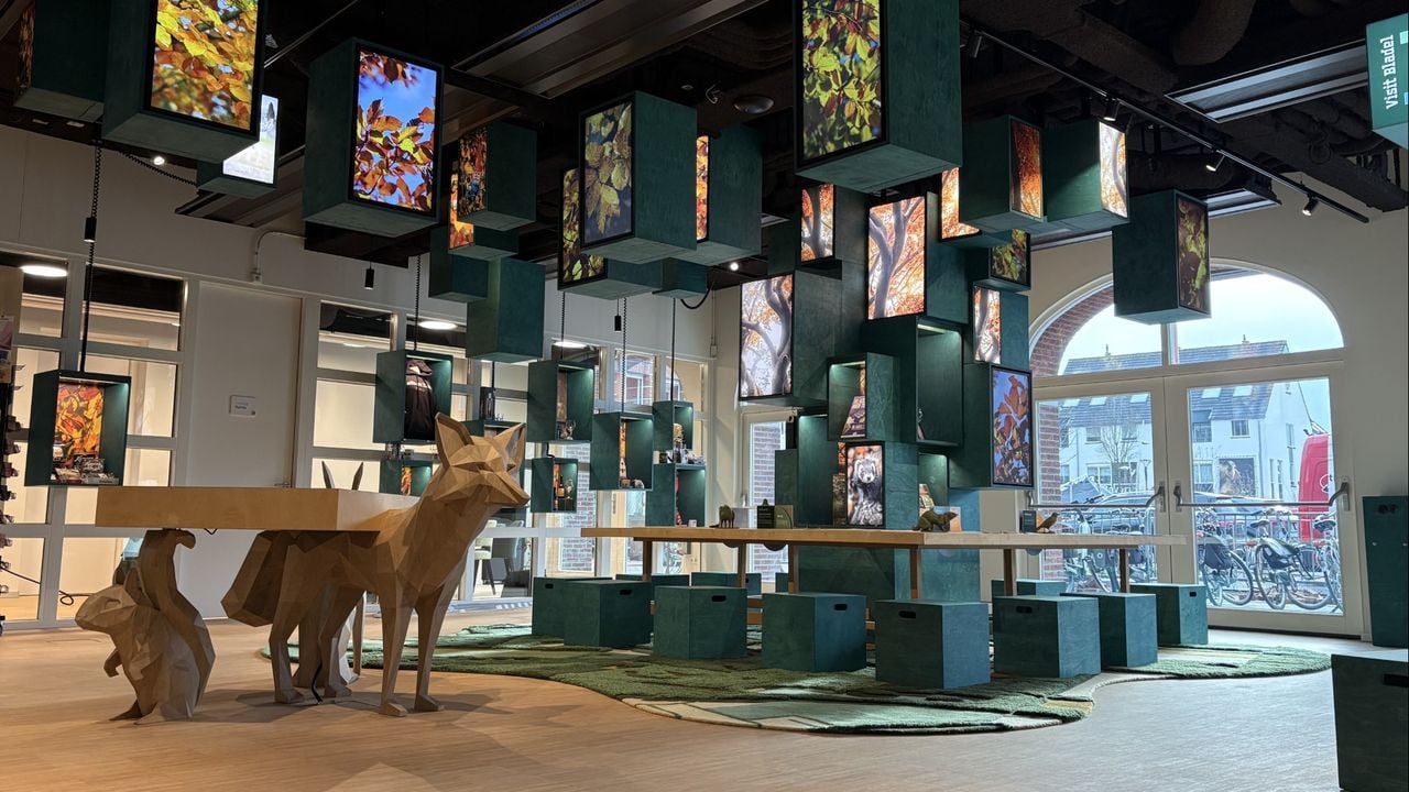 Ook de VVV Visit Bladel heeft een plekje in Bruis (foto: Karin Kamp)