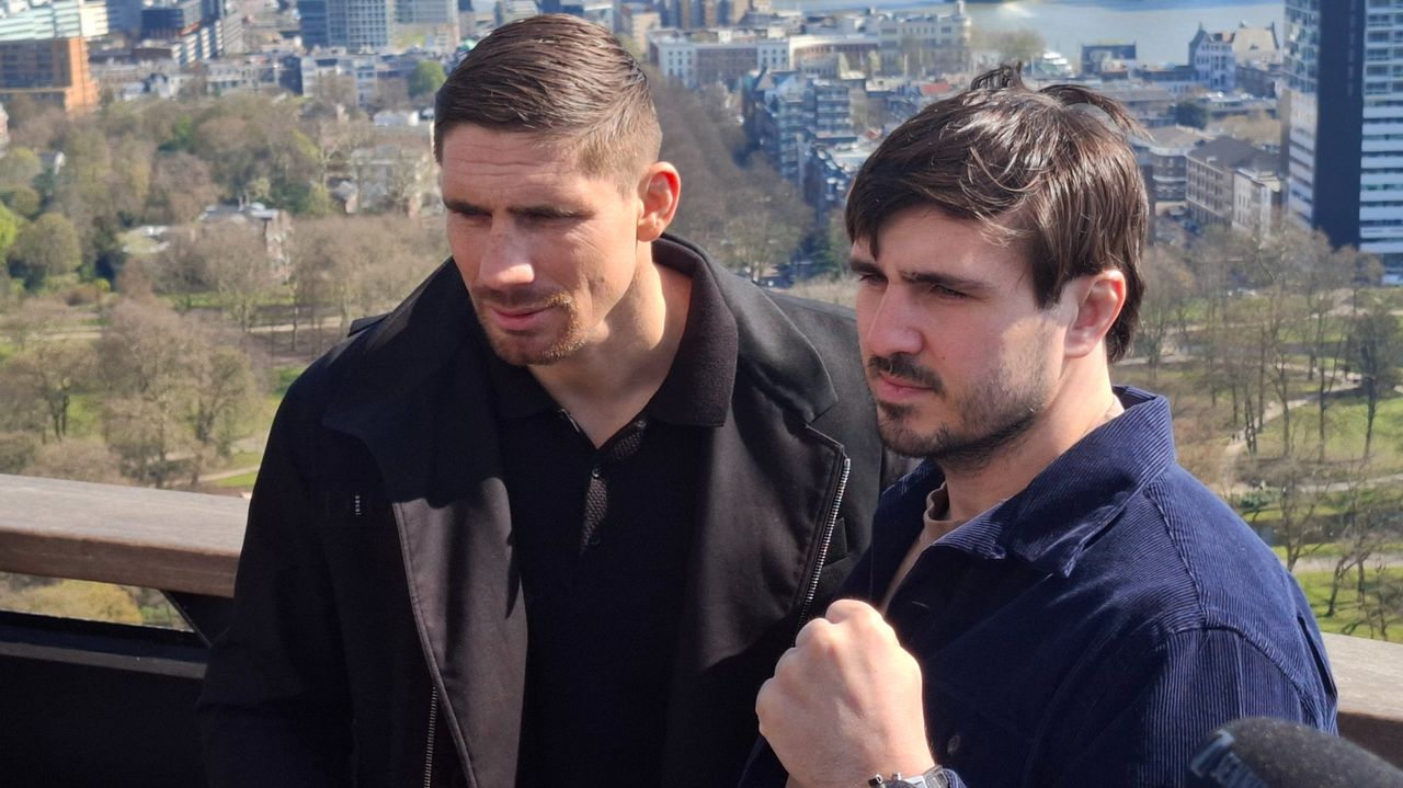 Rico Verhoeven en Artem Vakhitov (foto: Leon Voskamp)