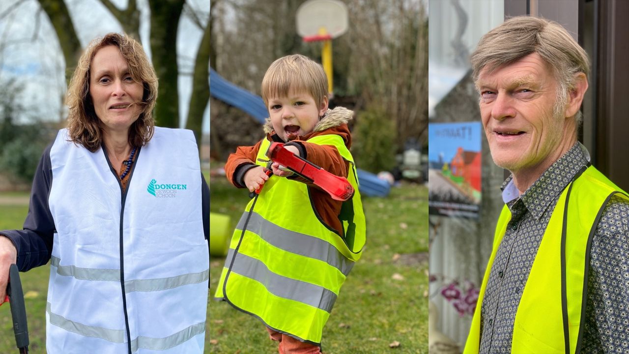 Jong en oud helpt mee Brabant schoon te maken (foto's: Jan Peels) 