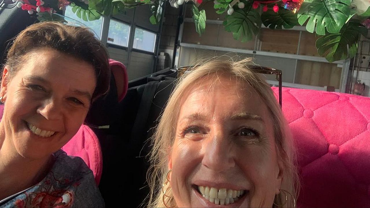 Foto: Astrid en Marie-Charlotte