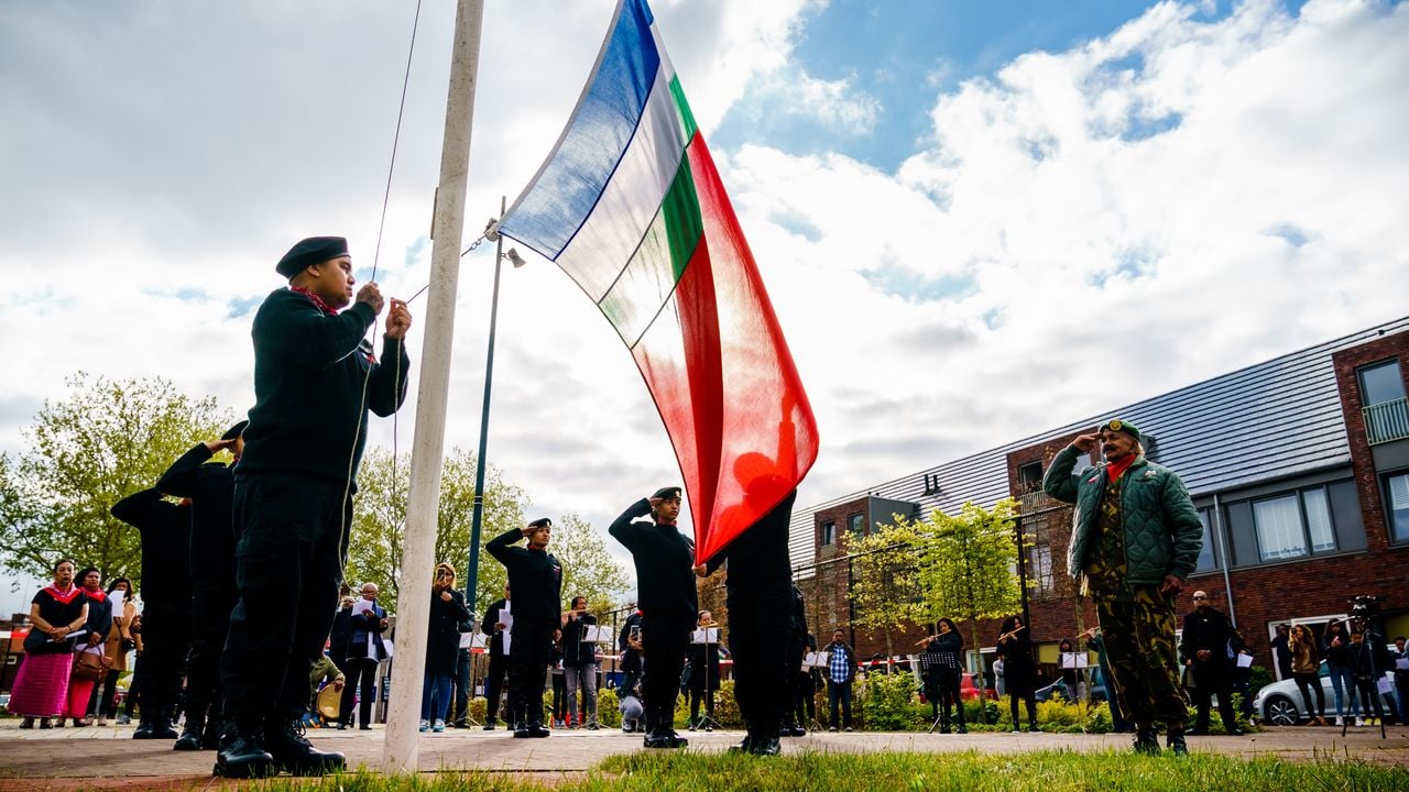 De proclamatie in 2020 in Breda (archieffoto: ANP/Marco de Swart).