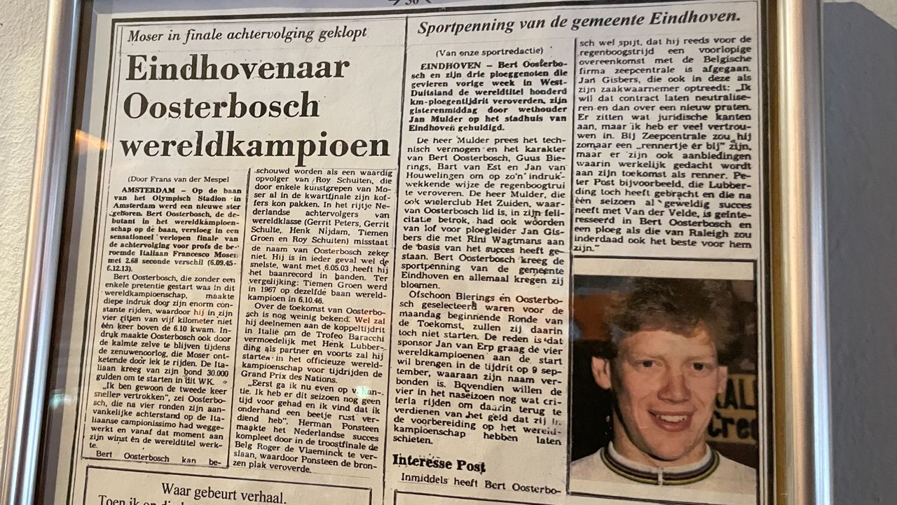 Bert Oosterbosch werd twee keer wereldkampioen (foto: Rogier van Son). 