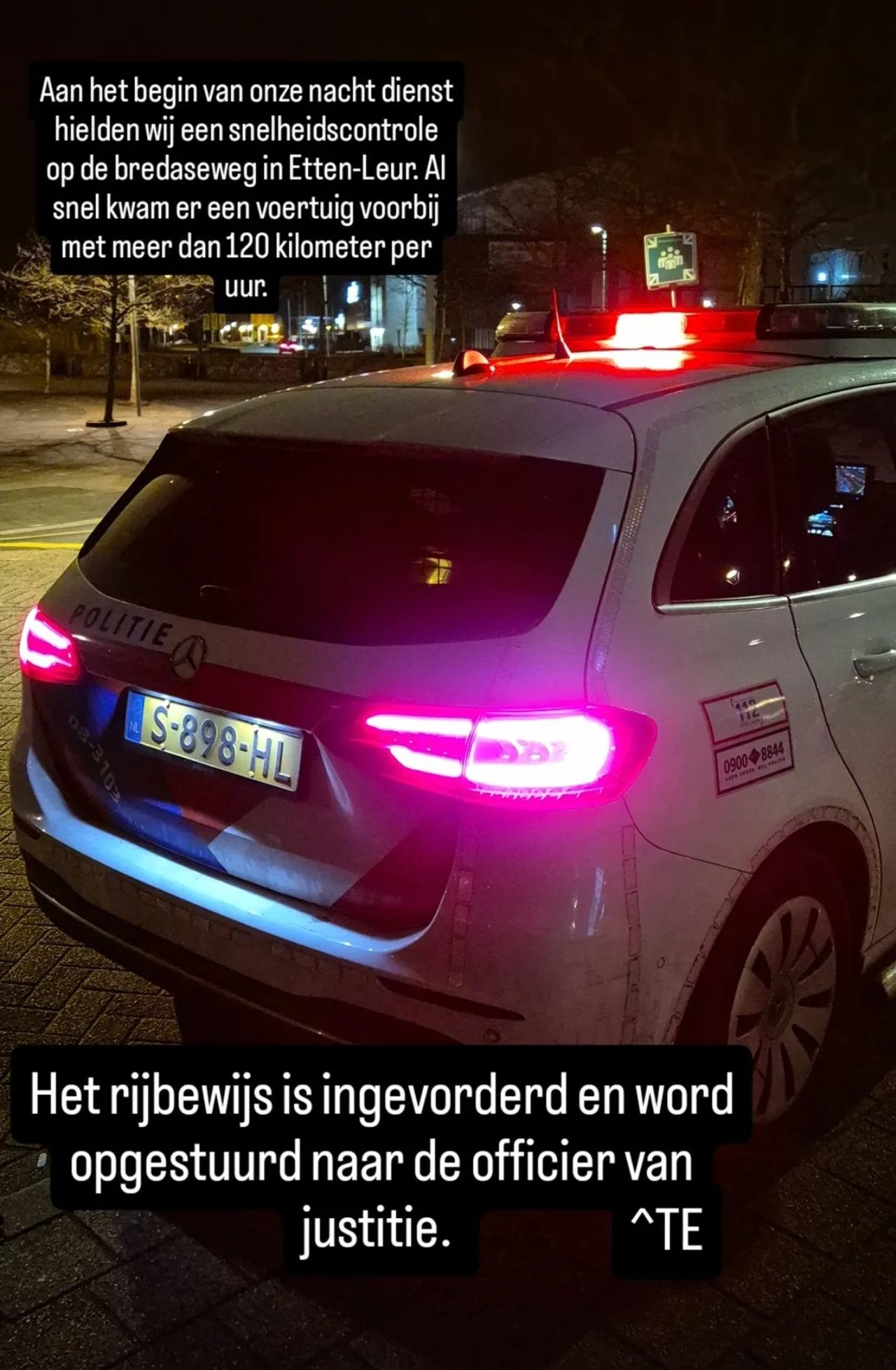 Foto: X/politie basisteam Weerijs.