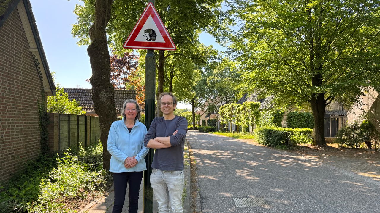 Initiatiefnemers Saskia Rathenau en Dirk Durrer (foto: Dtv Nieuws).