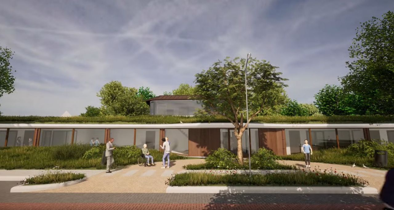 Een impressie van het hospice in Sleeuwijk (foto: Hospice Altena).