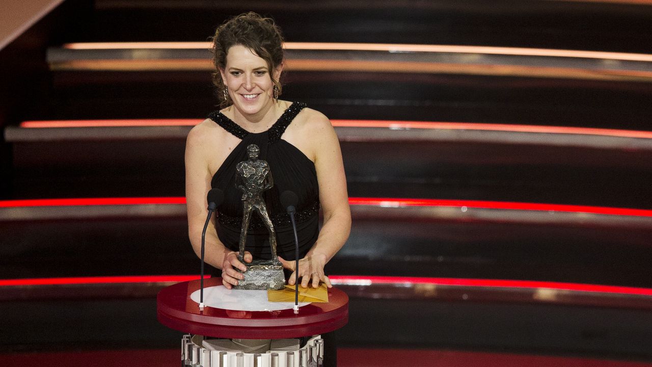 Wüst won het beeldje twee keer (foto: ANP).