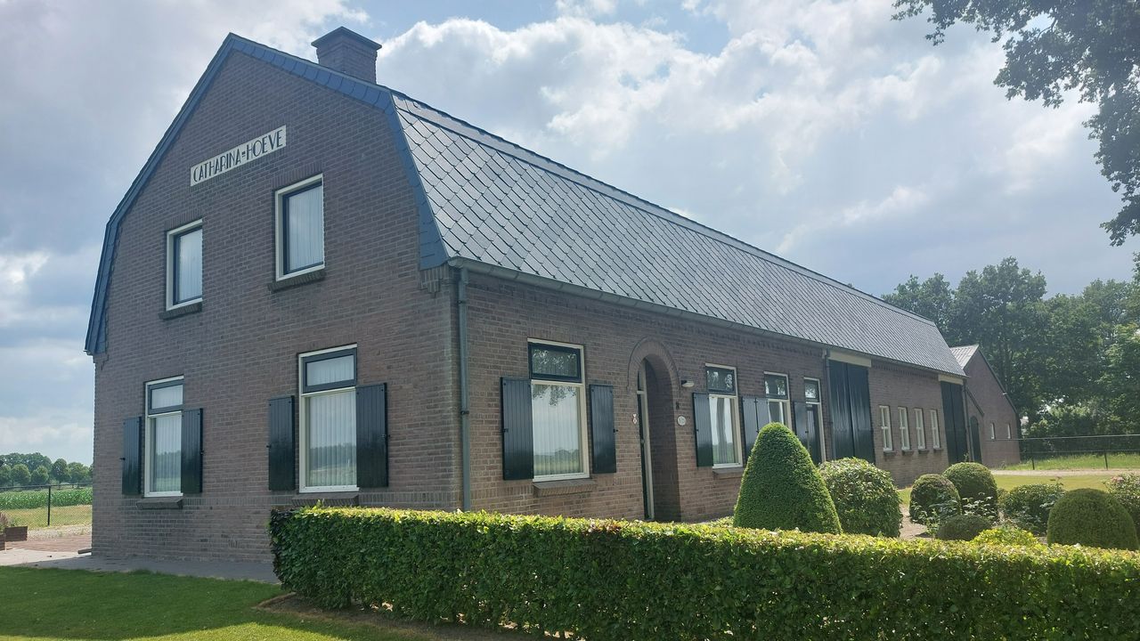 Het ouderlijk huis van de familie Peters aan de Bankert (eigen foto).