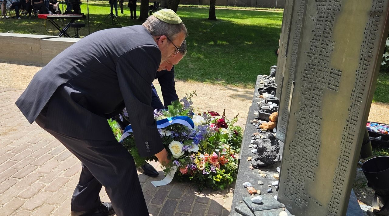 Herdenking kindertransporten (foto: Noël van Hooft).