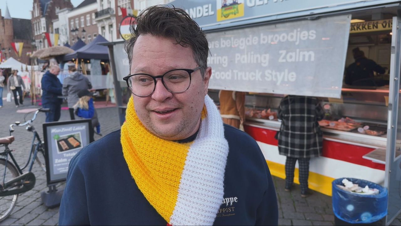 Vette vis houdt deze Oeteldonker gezond (foto: Jan Peels). 