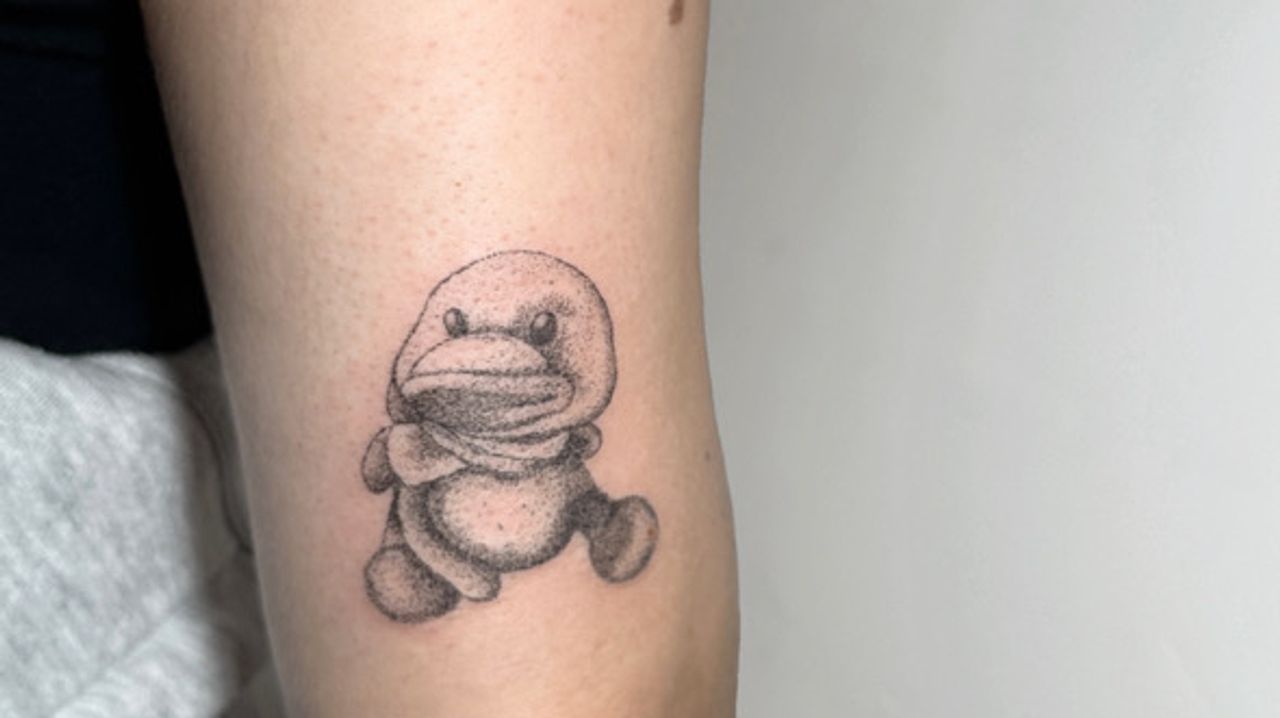 De tattoo van Lianne die sinds november op haar arm staat (privéfoto)