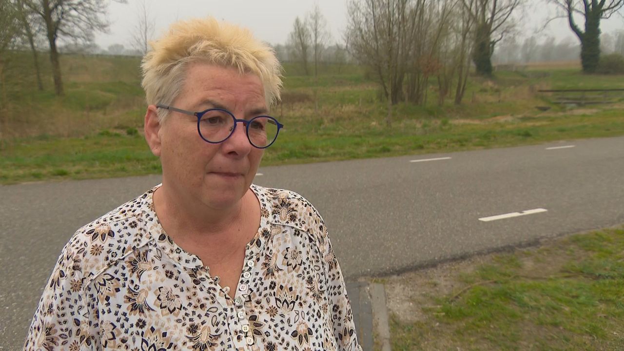 Saskia Frunt van actiegroep Natuur zegt nee tegen azc is opgelucht dat het azc van de baan is (foto: Omroep Brabant).