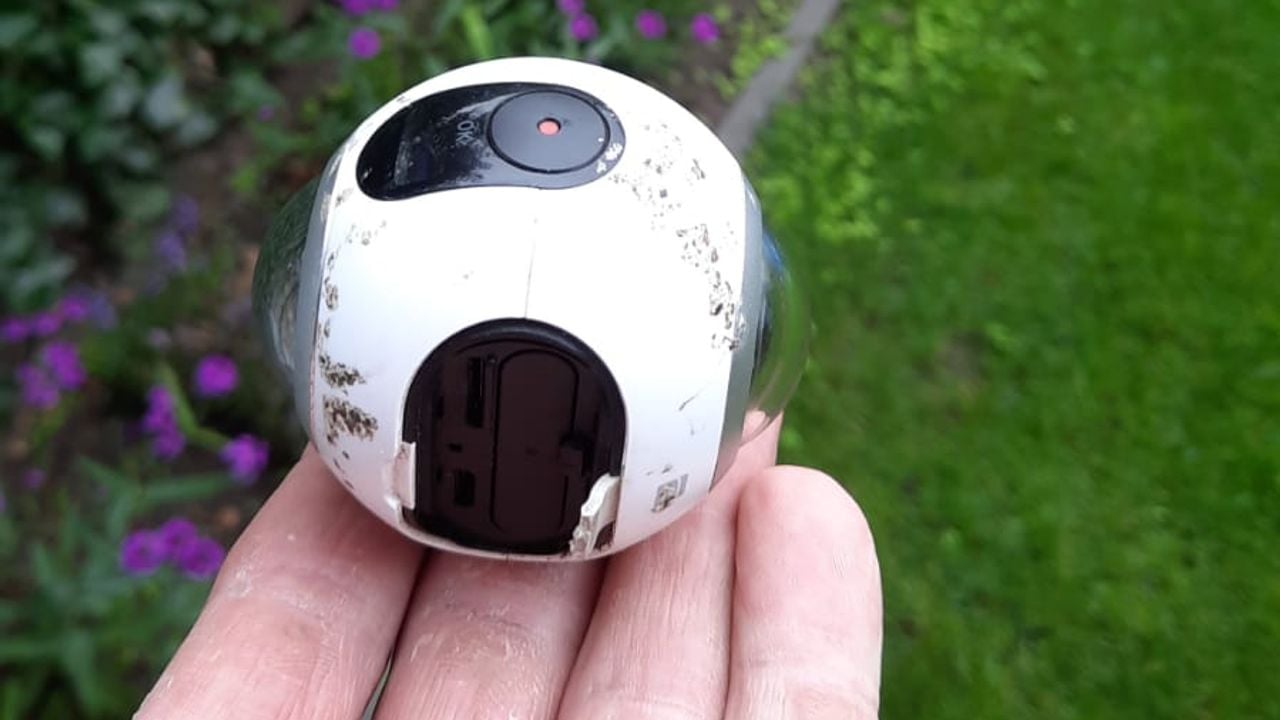 De bewuste 360-graden-camera (foto: Doris Martens)