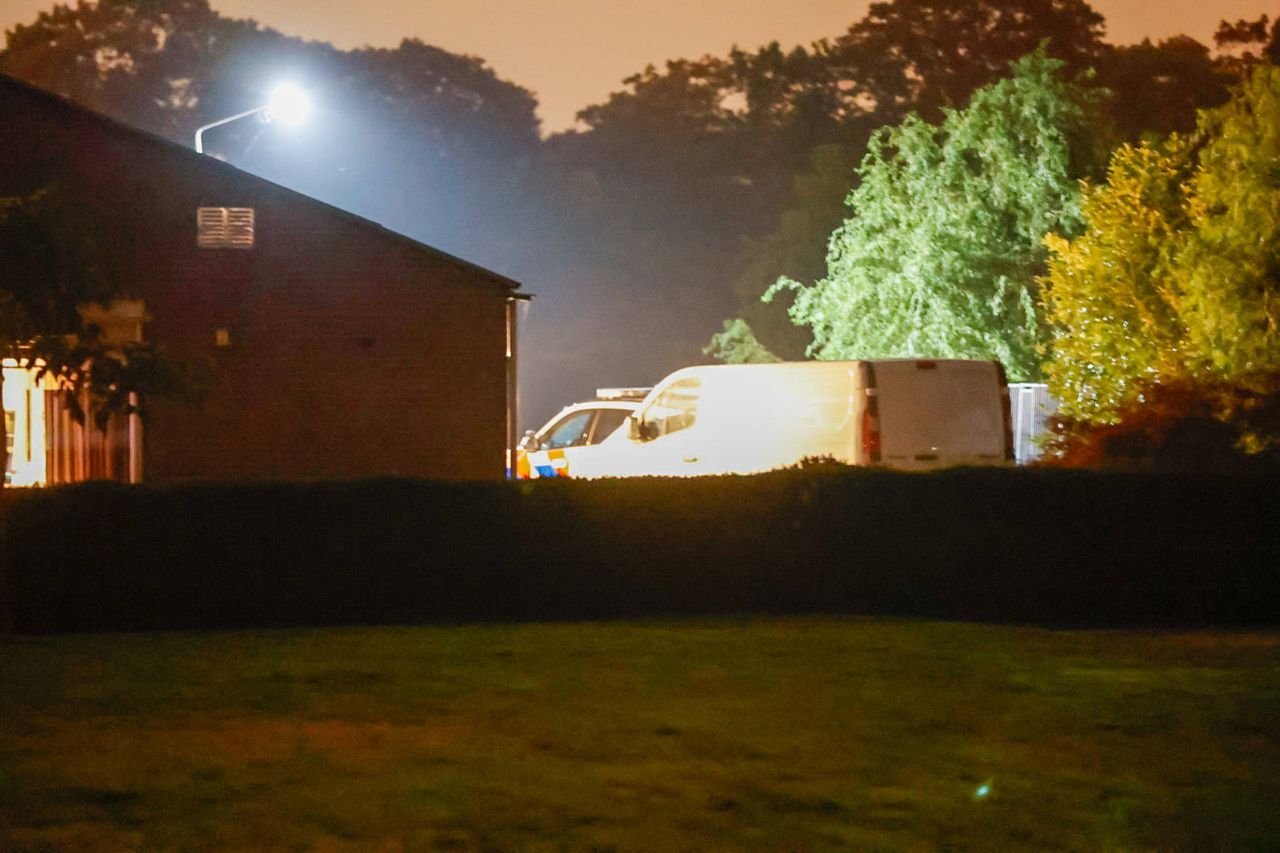 Het overvallen huis (foto: Addy Smits/Persbureau Heitink).