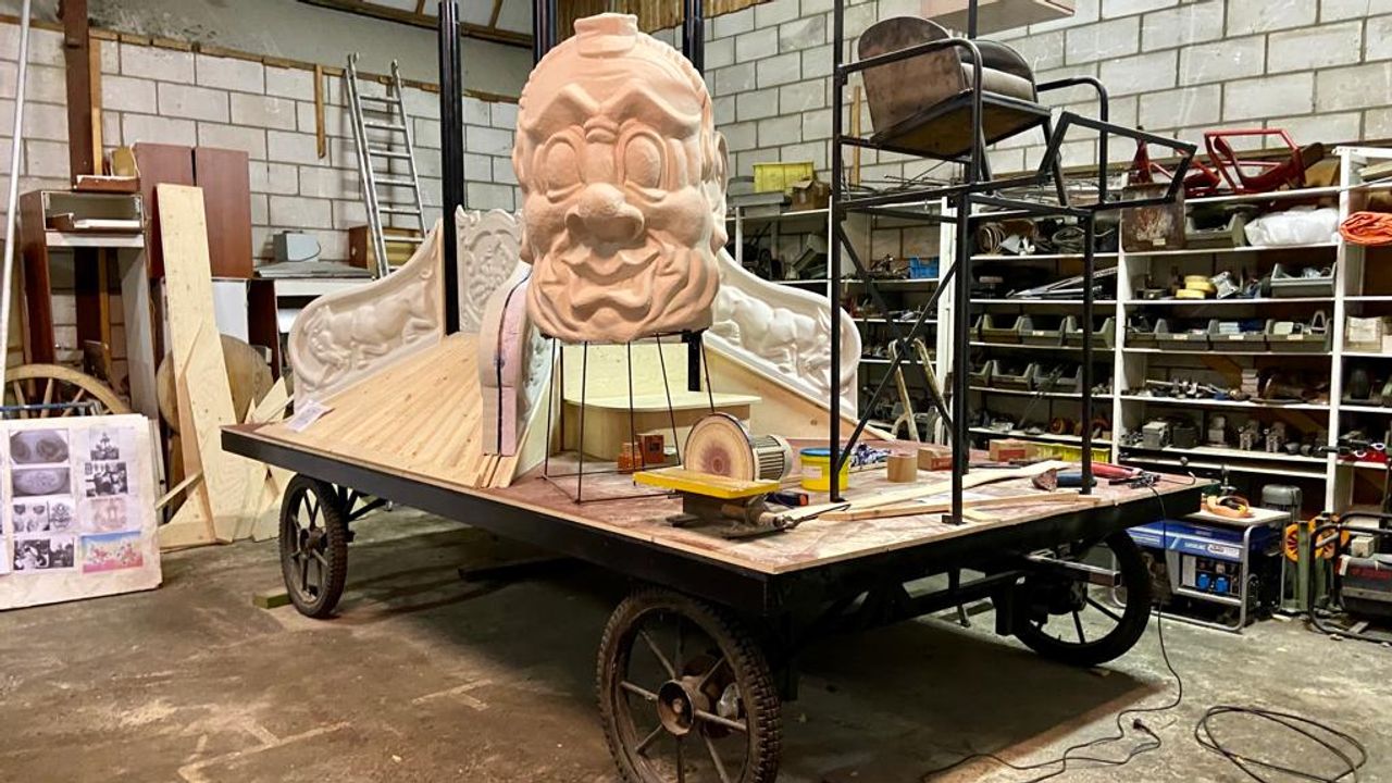 Het nieuwe Ezelskarreke wordt iets groter dan zijn voorganger (foto: Erik Peeters).