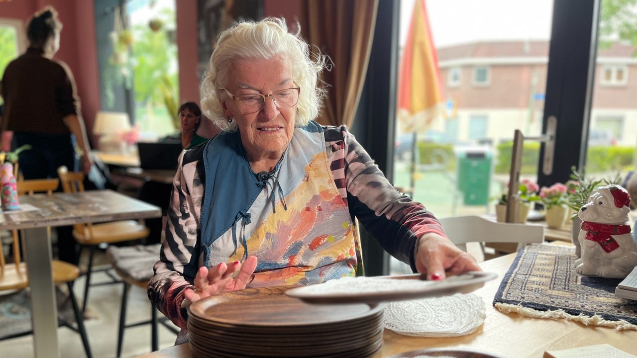 Ellie aan het werk (foto: Rogier van Son).