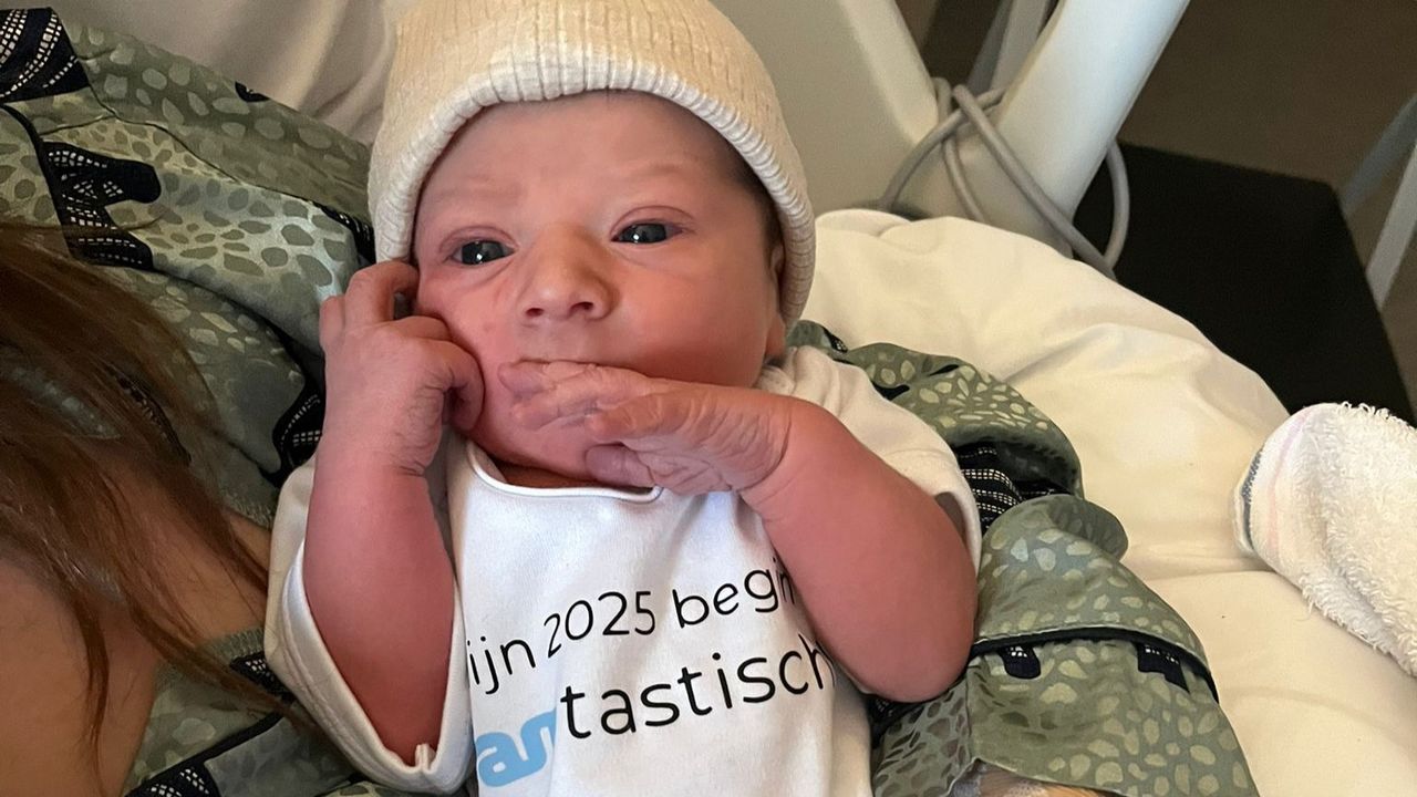 Matz de nieuwjaarsbaby