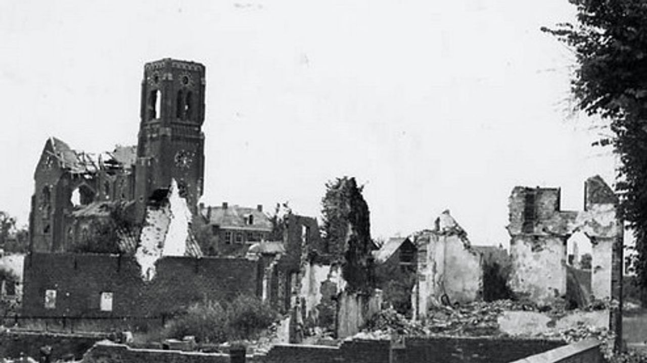 Hedel in 1945 (foto: Regionaal Archief Rivierenland). 