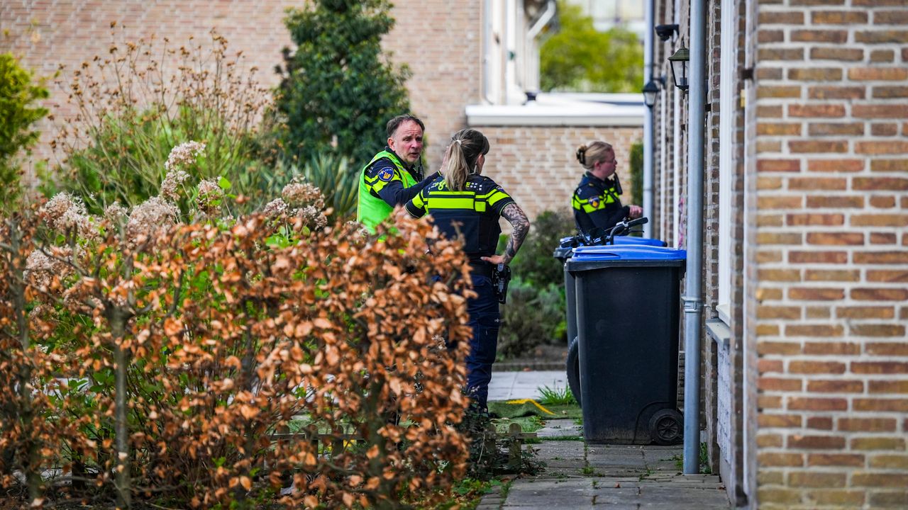 Ook in de buurt gingen agenten op onderzoek uit (foto: SQ Vision).