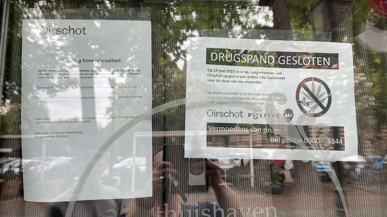 Het café is voorlopig gesloten.