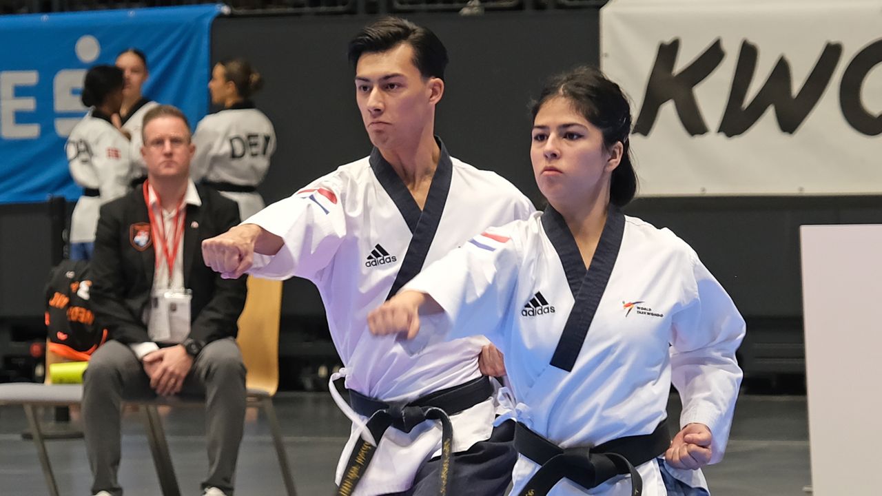 Joël en Dewi van der Weide.