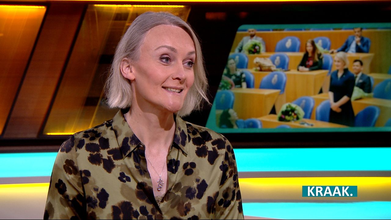 Lisa van Ginneken komt op een turbulent moment in de Tweede Kamer