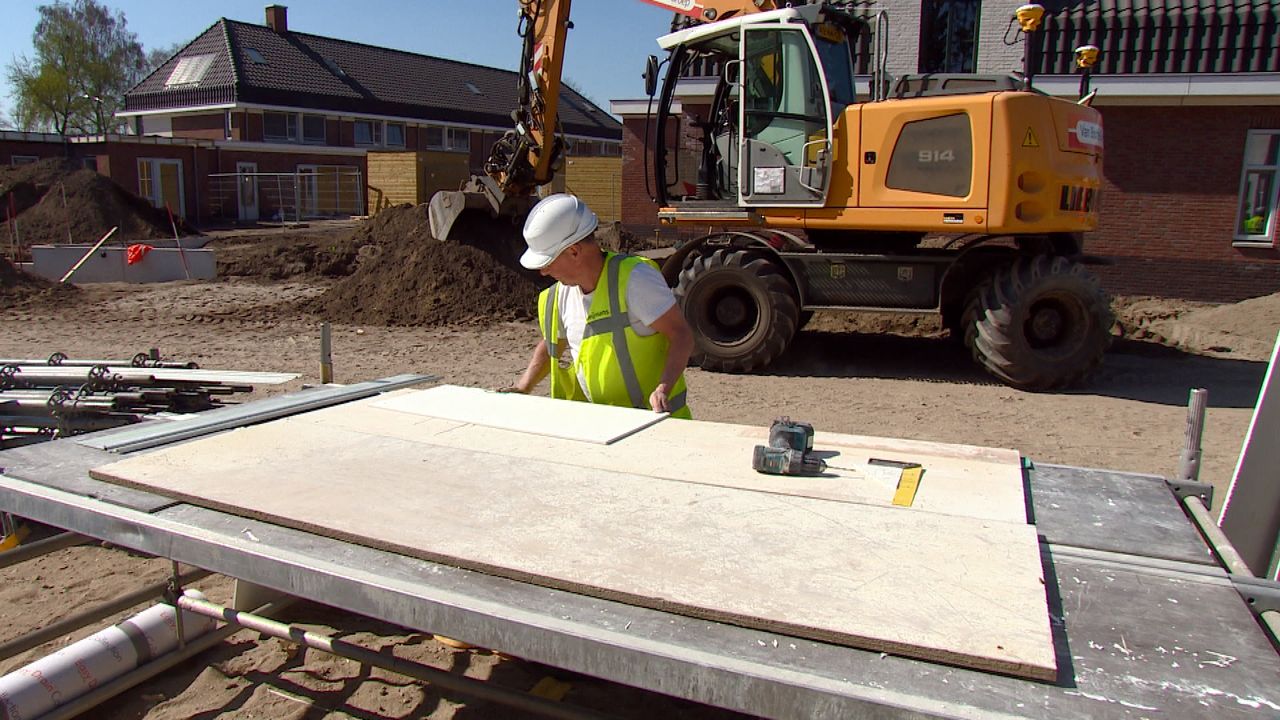 Een Heijmans-bouwplaats.