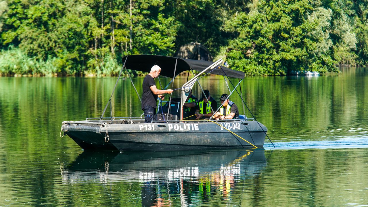 Er werd eerder met sonar gezocht naar de man (foto: SQ Vision Mediaprodukties).