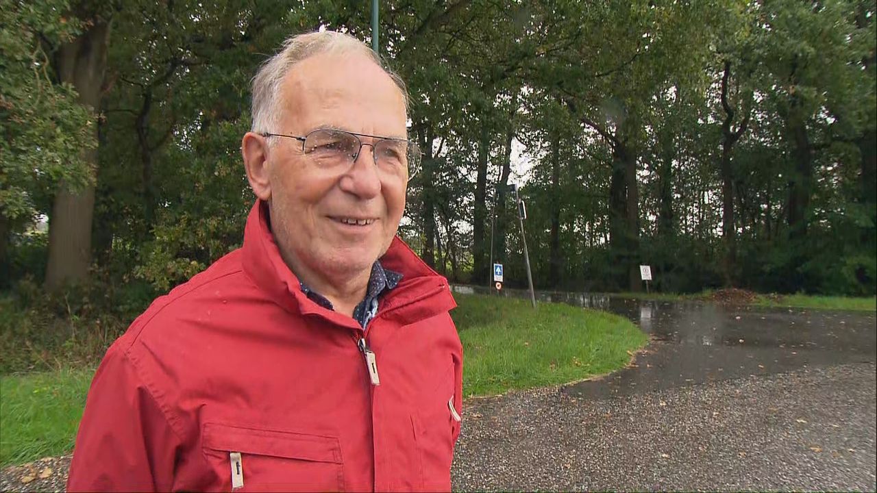 Cliënt Karel de Zwart was aan het wandelen toen de man werd neergeschoten (foto: Omroep Brabant)