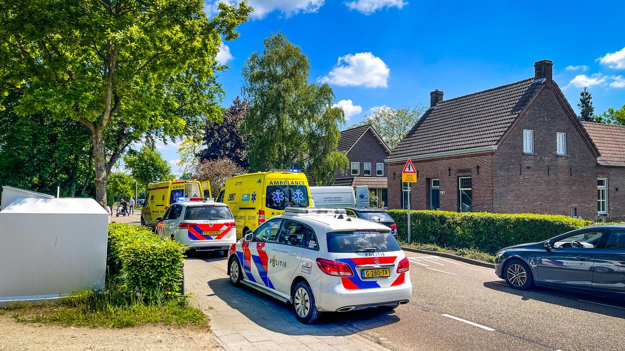 Het ongeluk op de Opwettenseweg in Nuenen gebeurde zaterdagmiddag. 