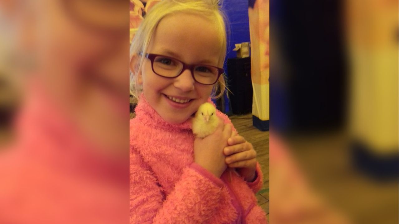 Het is óók een heel mooie dag om met een kuikentje te knuffelen (foto: Door Kuijken)