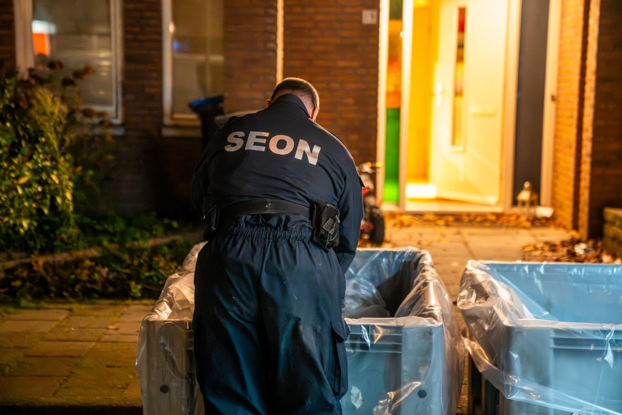 Het Eindhovense drugslab is ontmanteld (foto: Dave Hendriks/SQ Vision).