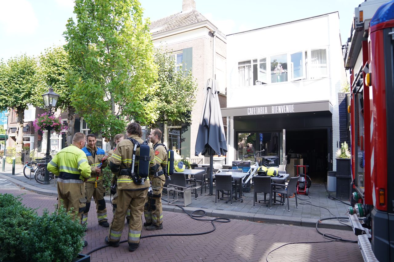 Vermoedelijk ontstond de brand door een technisch defect (foto: Bart Meesters).