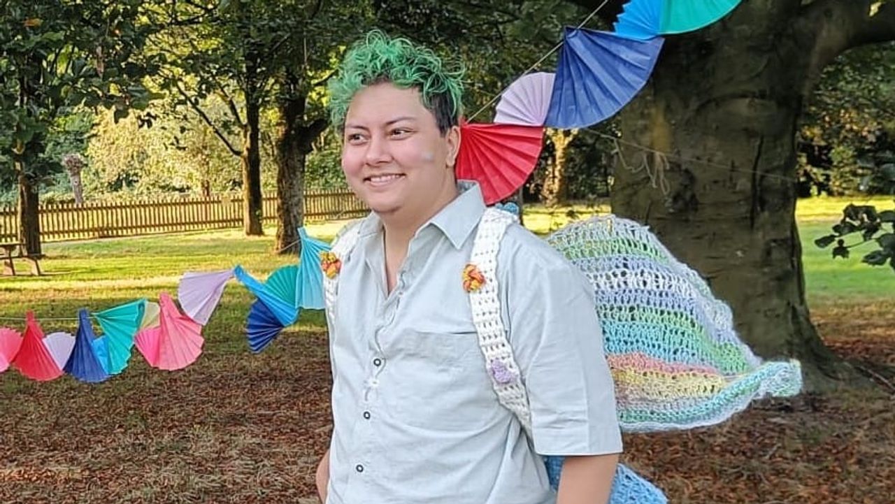 Merijn op ders vijfjarig 'mezelf-feestje' (privéfoto).