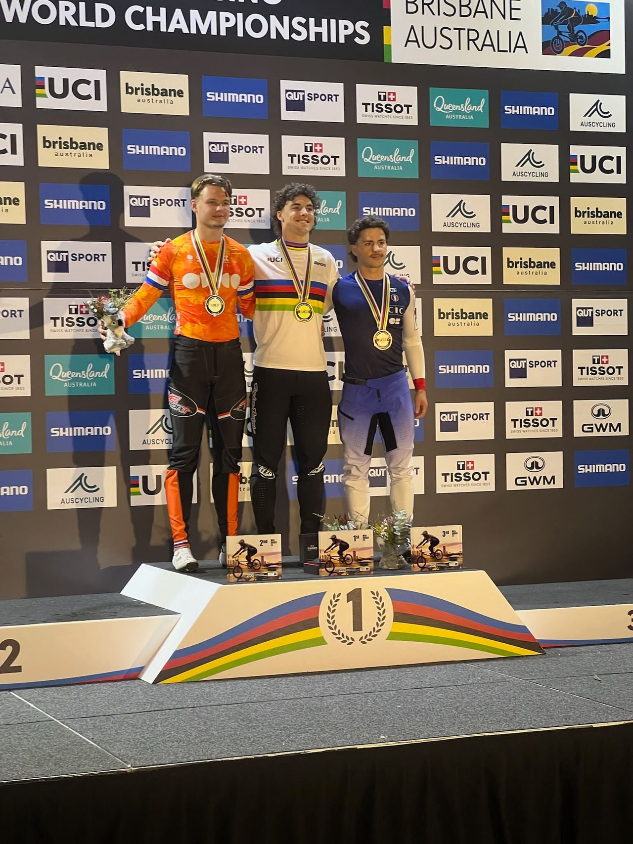 Jesse de Veer pakte zilver op het WK BMX in Australië.