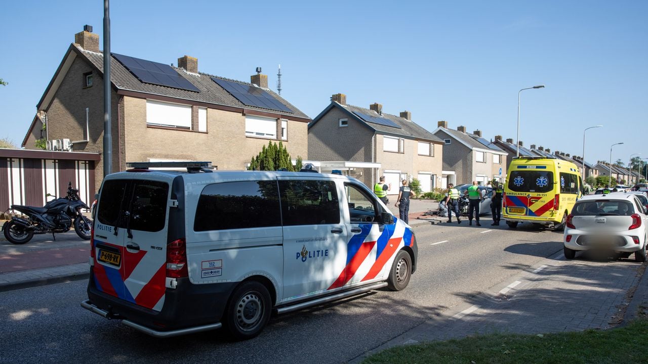 Politie en ambulance werden gealarmeerd (foto: Christian Traets/Persbureau Heitink).