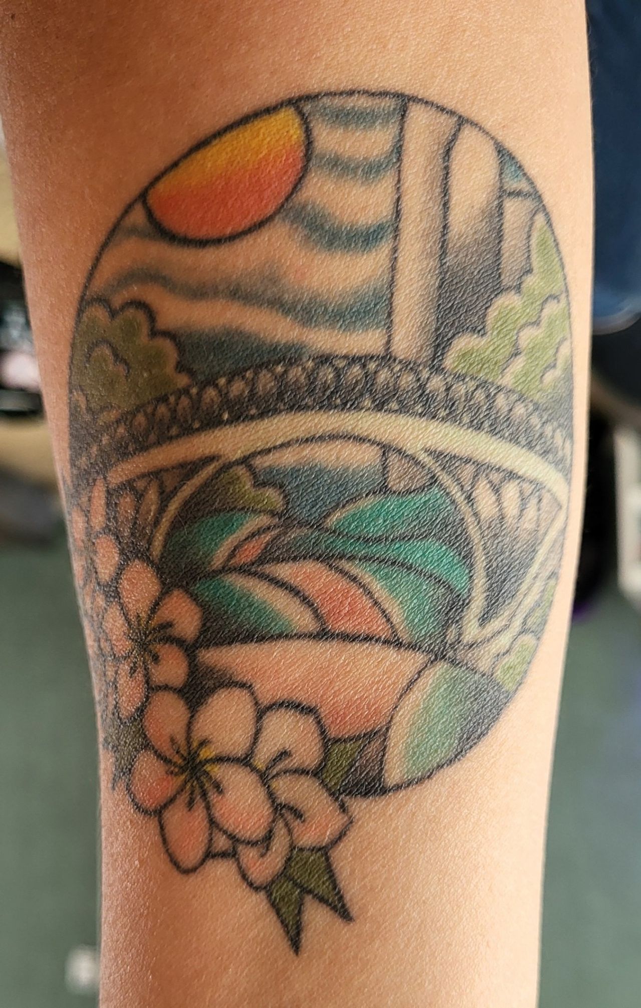 Sharons tattoo (privéfoto).