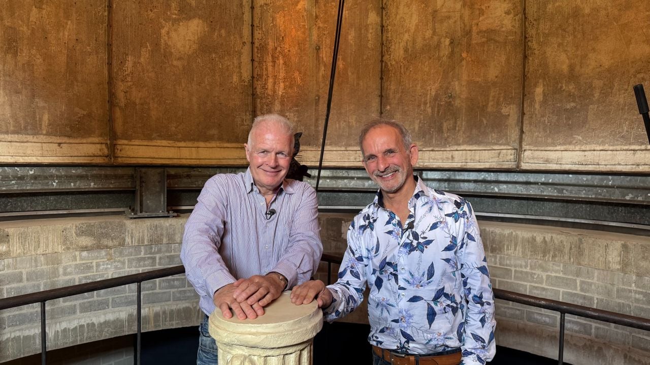 In de observatoriumkoepel van de sterrenwacht staat iets groots te gebeuren (foto: Omroep Brabant).