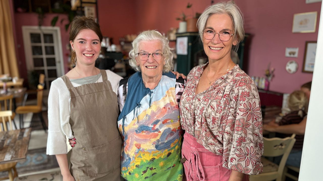 Melissa (links), Ellie (midden) en Jolande (rechts). Foto: Rogier van Son