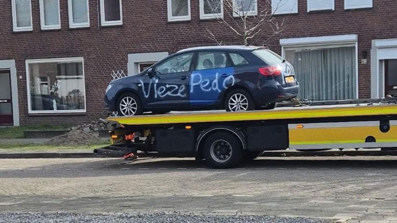 De auto van de bewoner (Foto: buurtbewoner).