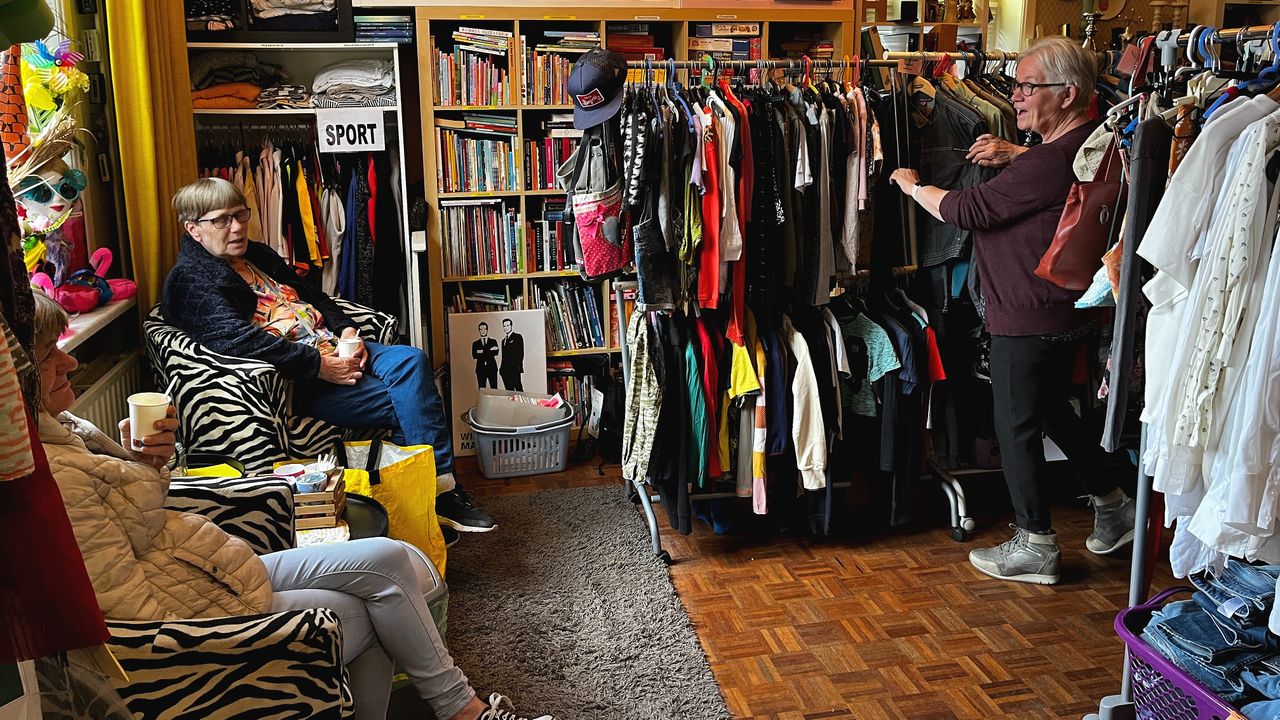 Het winkeltje van Hedwig (foto: Rogier van Son).