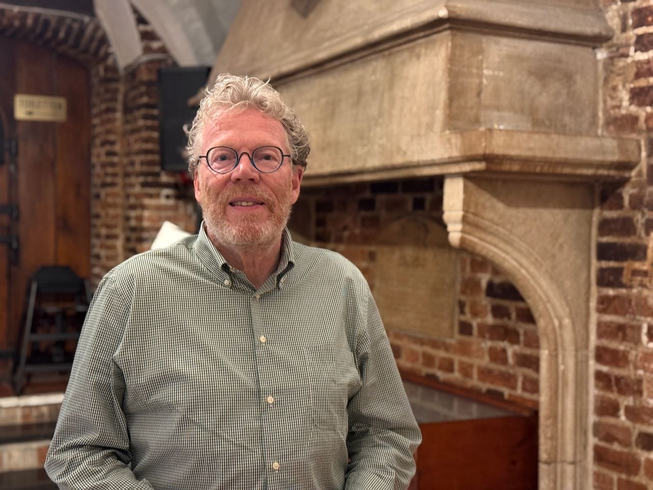 Fon van Heesch is dol op de geschiedenis van de Raadskelder (foto: Jos Verkuijlen).