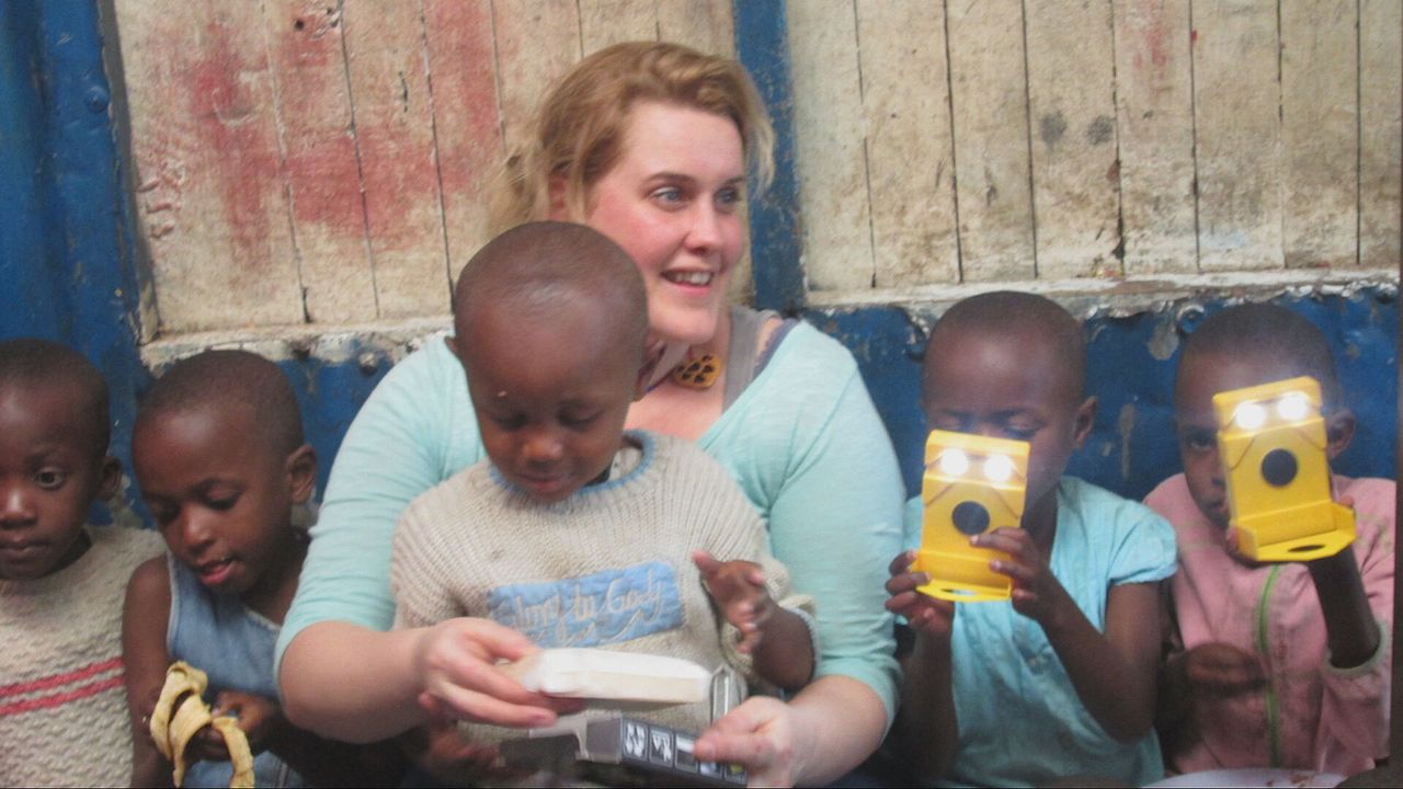 De lampjes die Kim inzamelde (beeld: Vergezocht/Omroep Brabant).