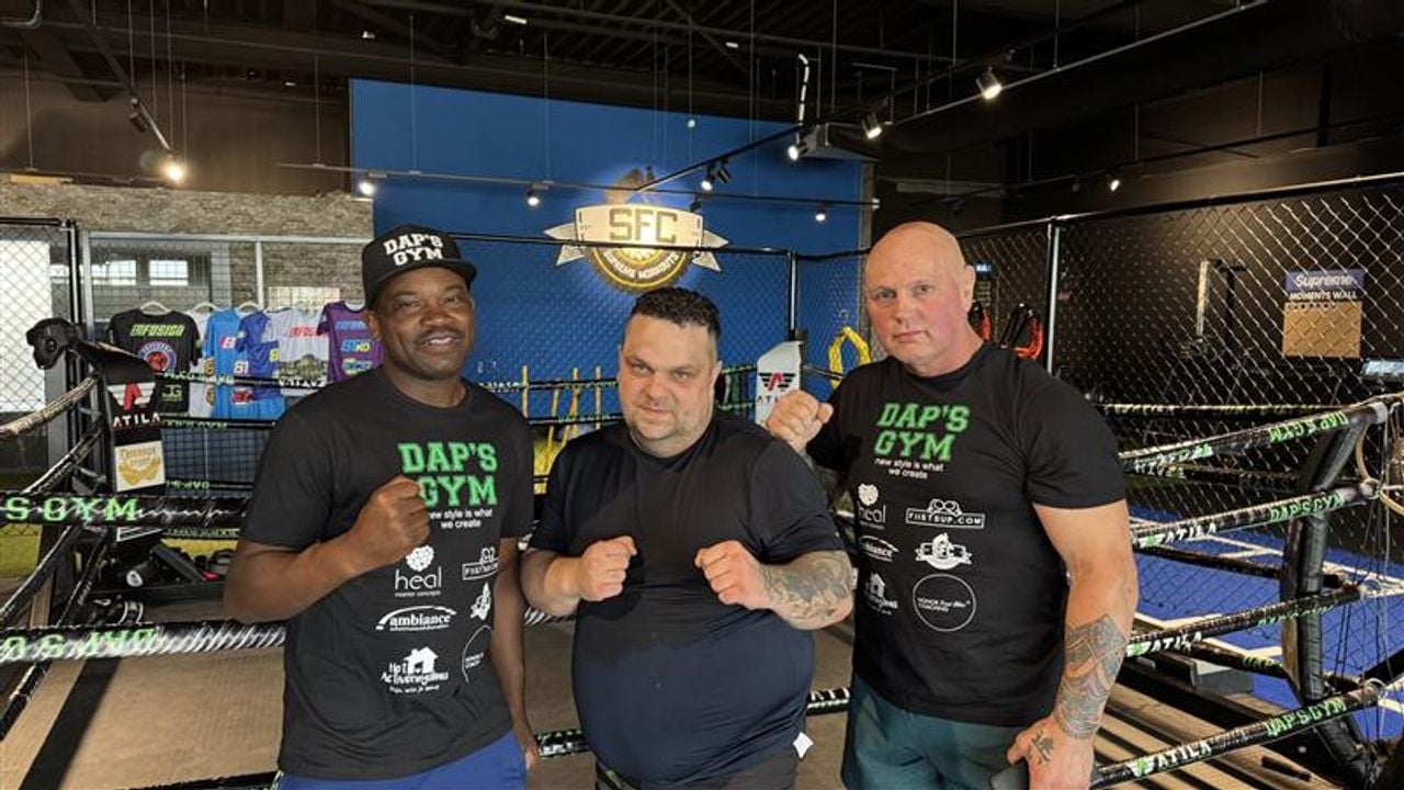 Anwar Dap, Corné van de Luijtgaarden en Marco van Spaendonk (foto: Evie Hendriks / Omroep Brabant).