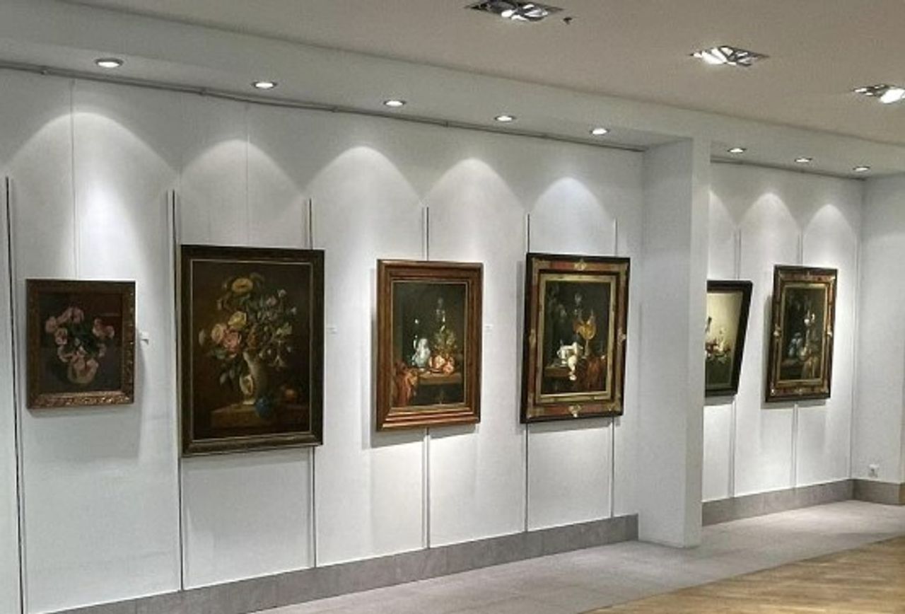 De galerie toen die nog volhing.