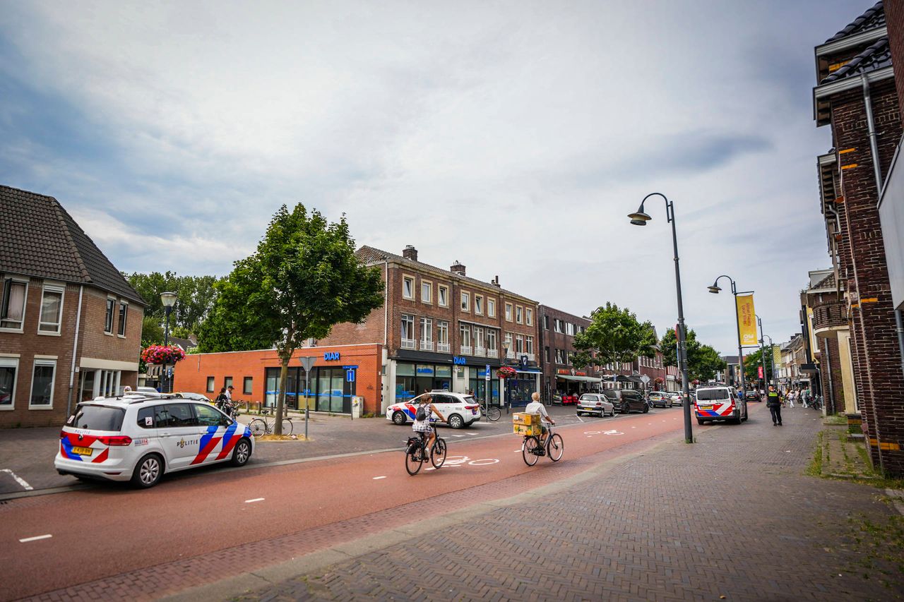 De Kruisstraat, waar het incident gebeurde (foto: Persbureau Heitink).