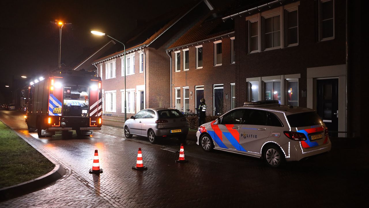 Ook de politie kwam ter plaatse (foto: Sander van Gils/SQ Vision Mediaprodukties).