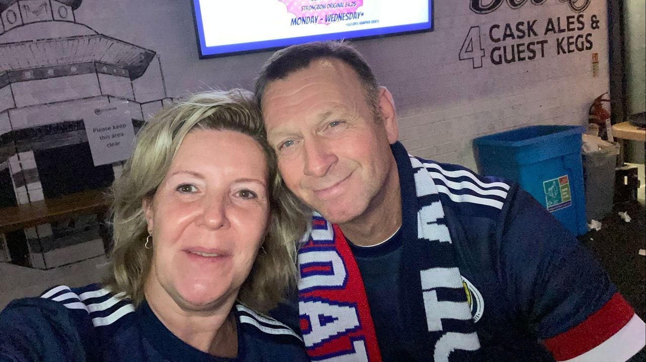 Linda en Marc in Schotland (privéfoto).